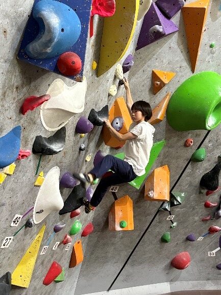 森選手によるデモンストレーション